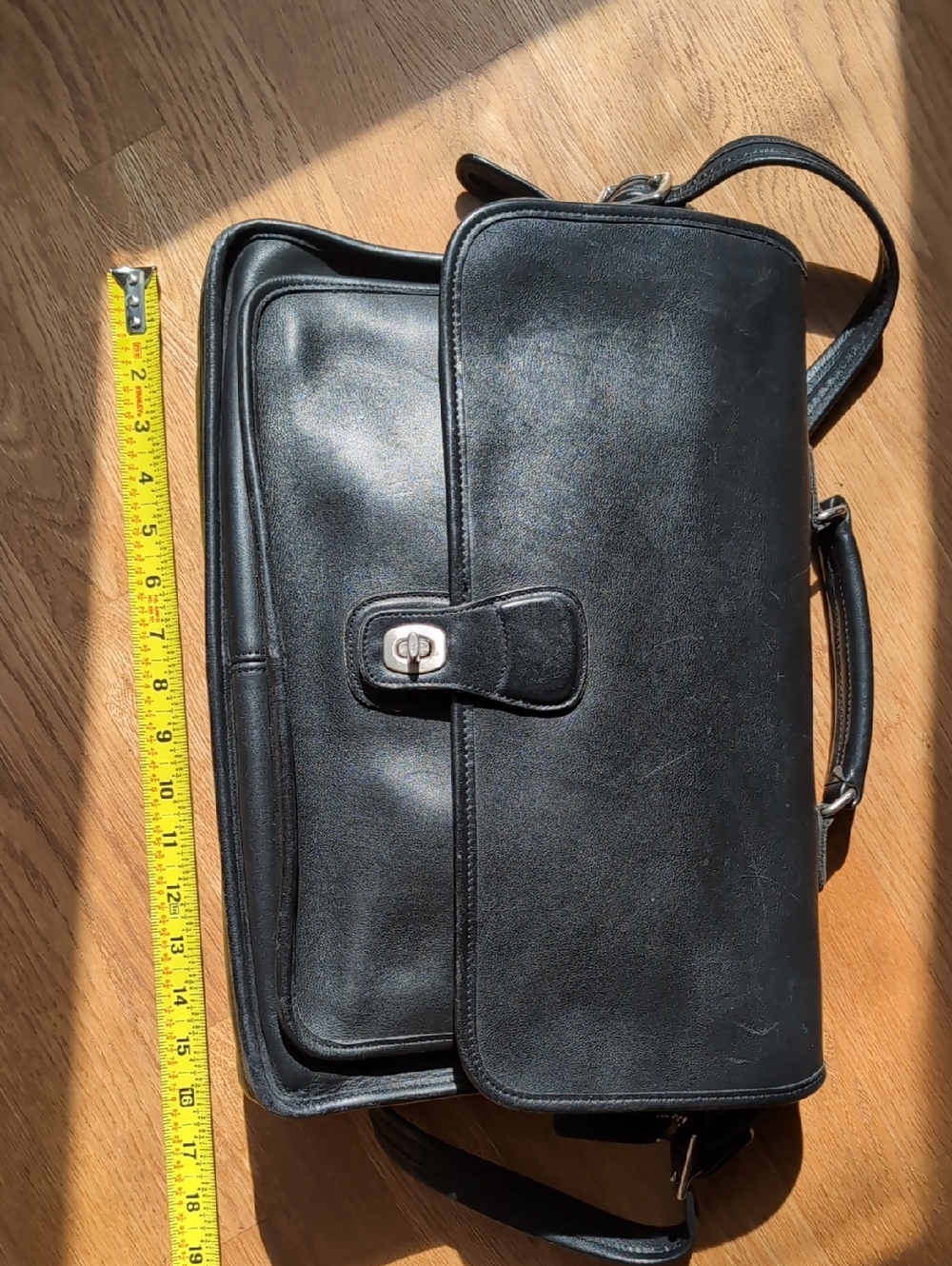 Vintage Coach Black Metropolitan 5180 - Picture 13 of 13